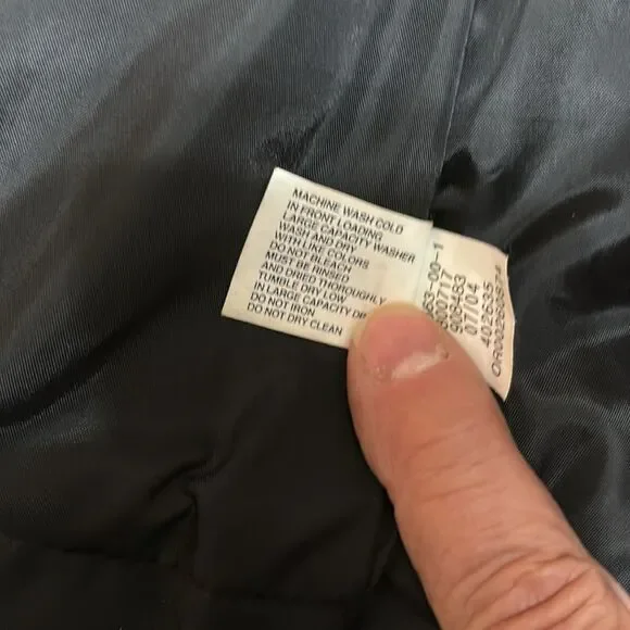 GAP Black Down Filled Puffer/Quilted Vest S - Picture 11 of 12